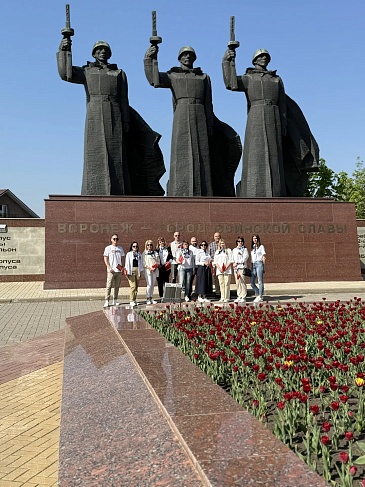 Воронежский филиал «СОГАЗ-Мед» принял участие в памятных мероприятиях ко Дню Победы, новости, пресс-релизы, статьи, «СОГАЗ-Мед», омс